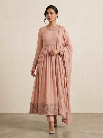 Chiffon Maxi Light Pink