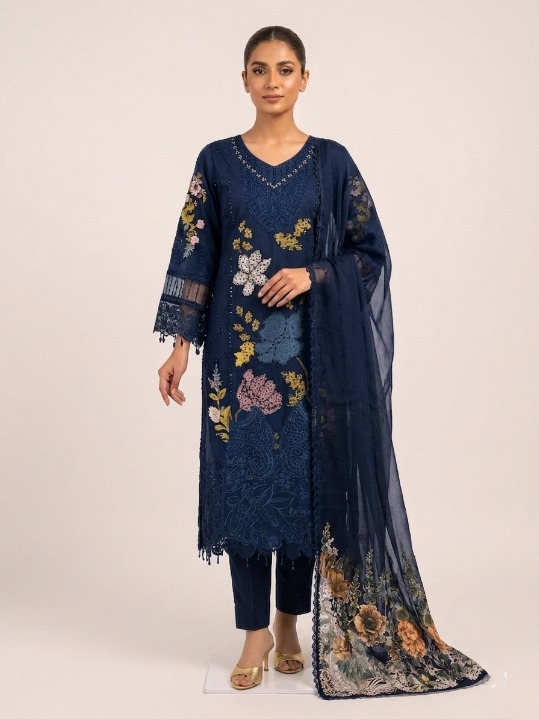 SG1478 Chikan kari Viscose Zinc