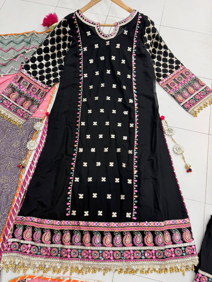CHIFFON FABRIC Long Shirt Dress Collection 2025