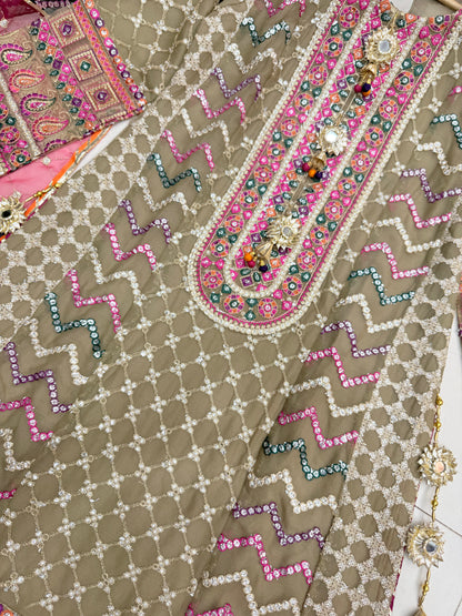 CHIFFON FABRIC Long Shirt Dress Collection 2025