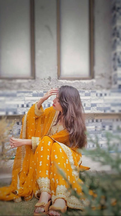 Chiffon Gharara Collection