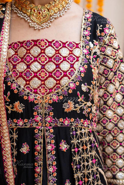 CHIFFON FABRIC 2 piece Beautiful Embroided Maxi