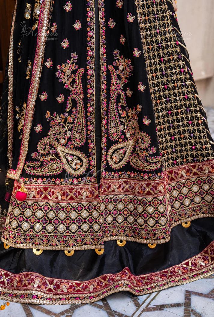 CHIFFON FABRIC 2 piece Beautiful Embroided Maxi