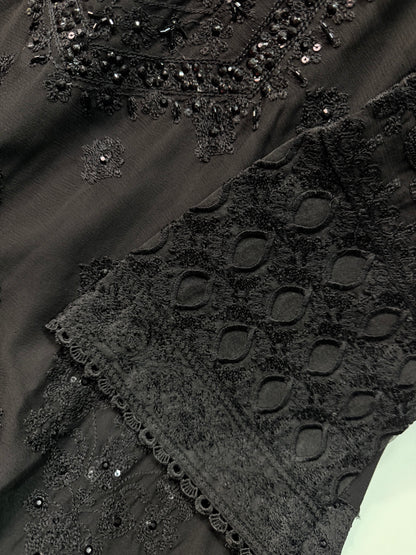 Chiffon Shirt With Chiffon Dupatta.