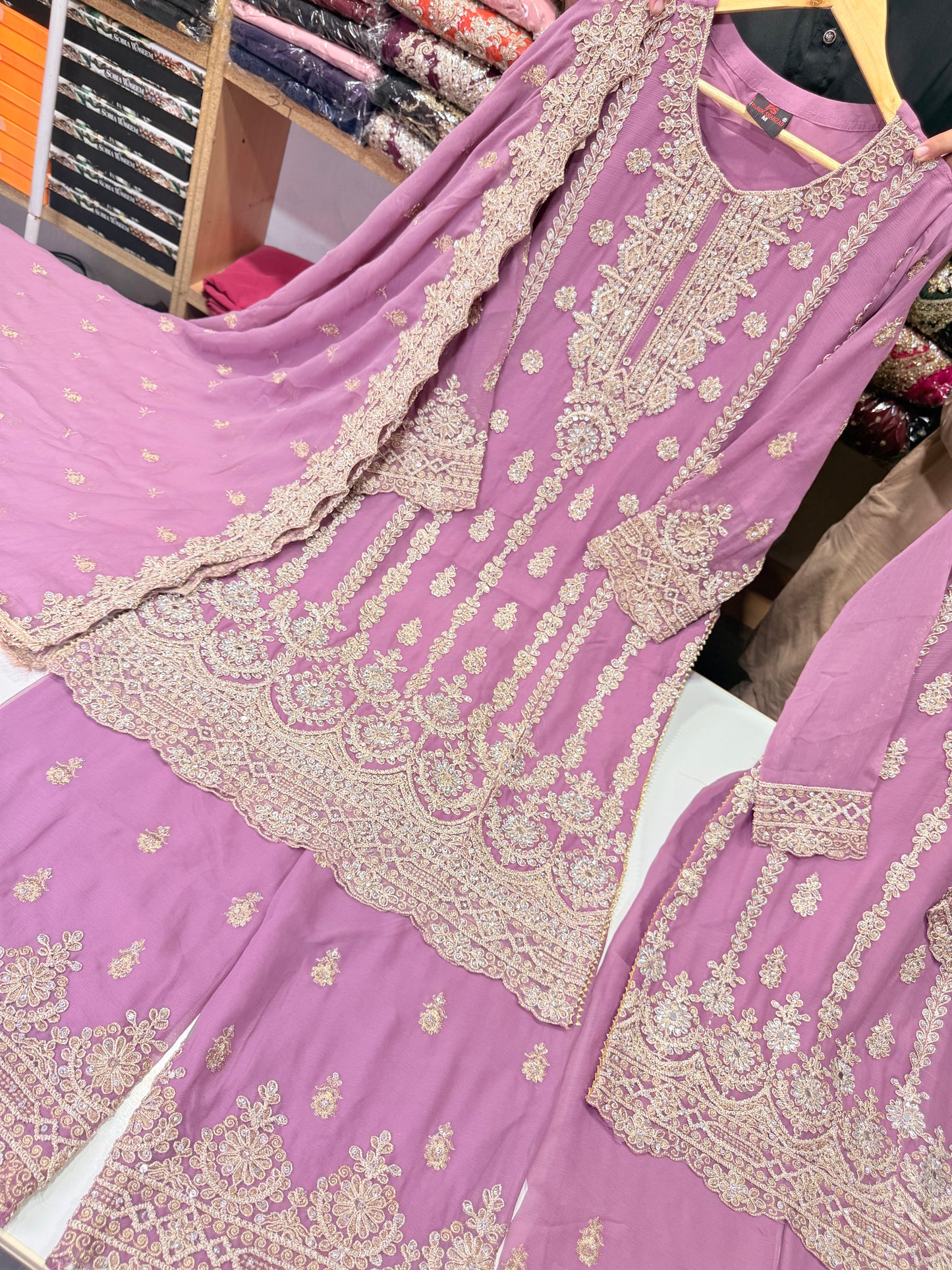 Mother Daughter Wedding Collection On Chiffon