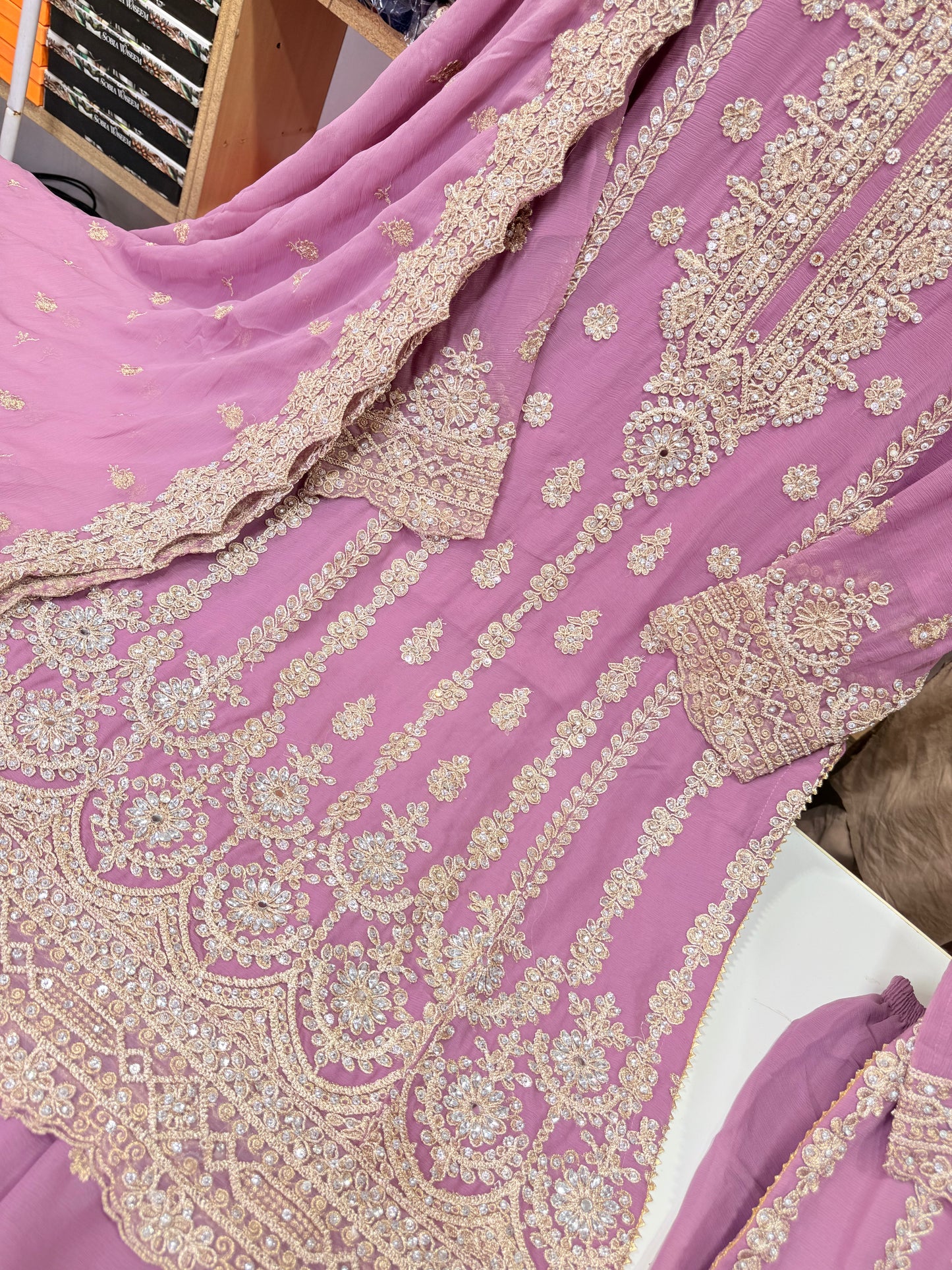 Mother Daughter Wedding Collection On Chiffon