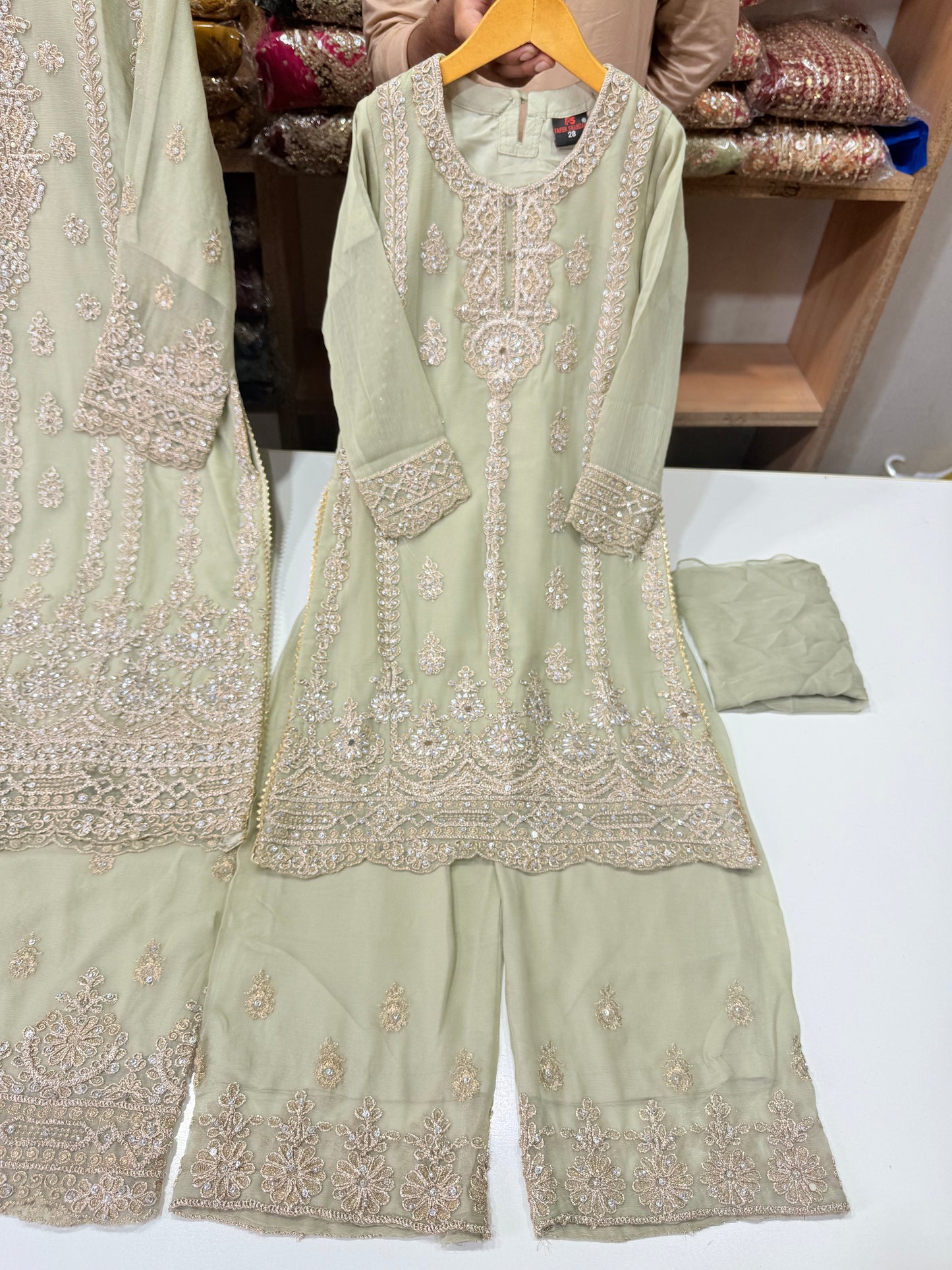 Mother Daughter Wedding Collection On Chiffon