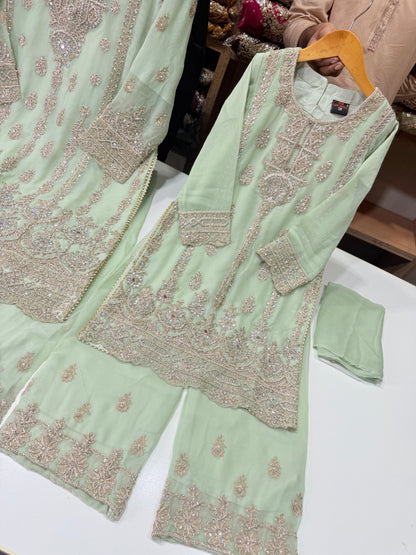Mother Daughter Wedding Collection On Chiffon