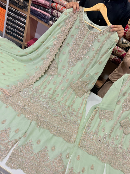 Mother Daughter Wedding Collection On Chiffon