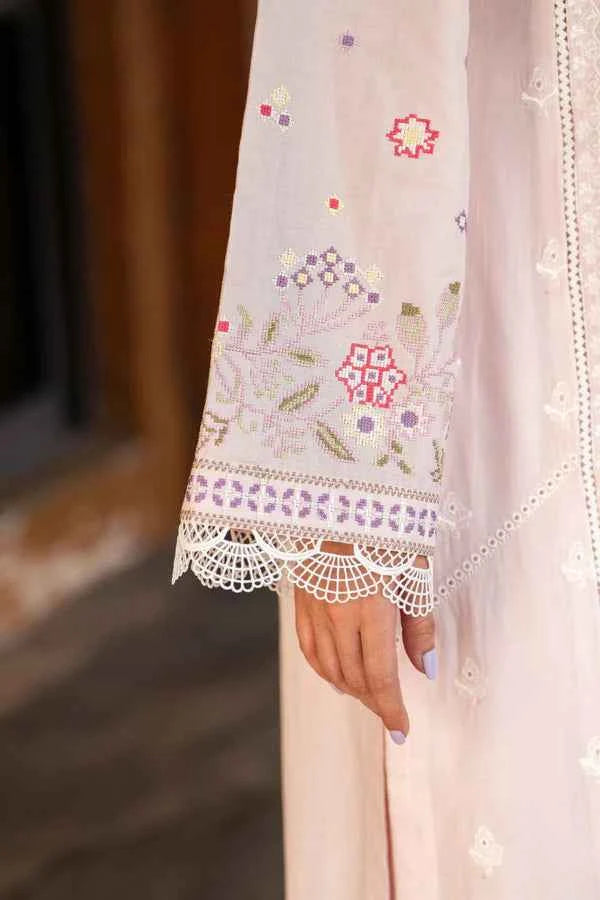 Karma Rang Ja Dress In Pastel Pink