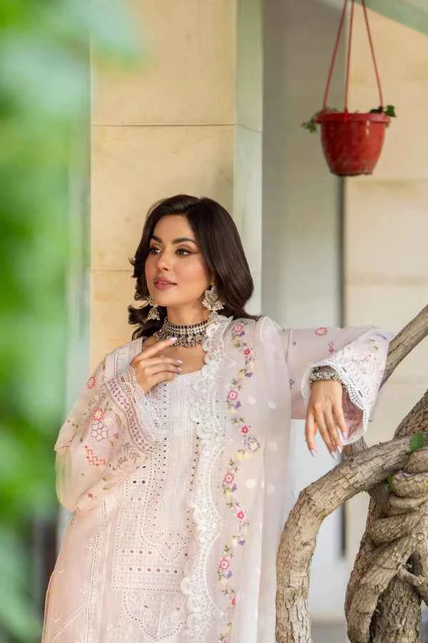 Karma Rang Ja Dress In Pastel Pink