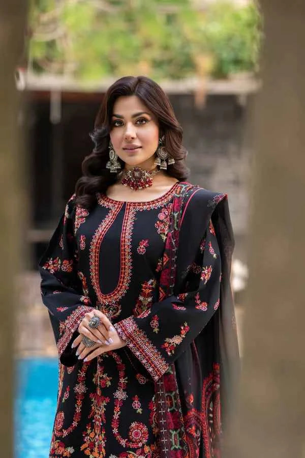 Karma Rang Ja Dress In Deep Black