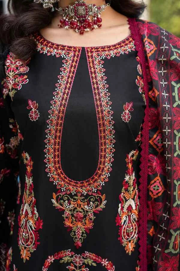 Karma Rang Ja Dress In Deep Black