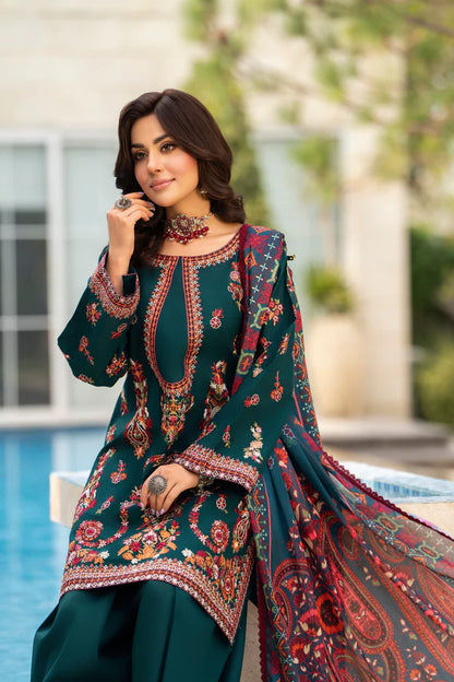 KARMA RANG JA Collection In Teal Colour
