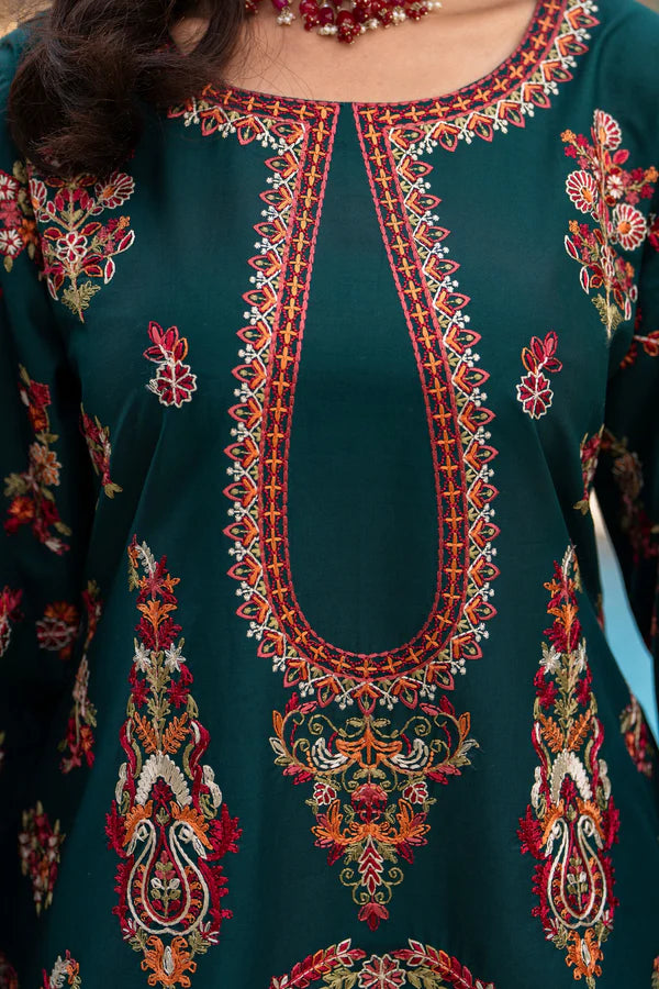 KARMA RANG JA Collection In Teal Colour