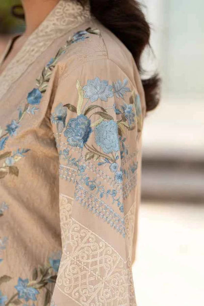 Karma Rang Ja Dress In Pastel Beige