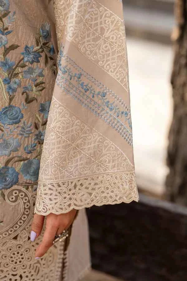 Karma Rang Ja Dress In Pastel Beige