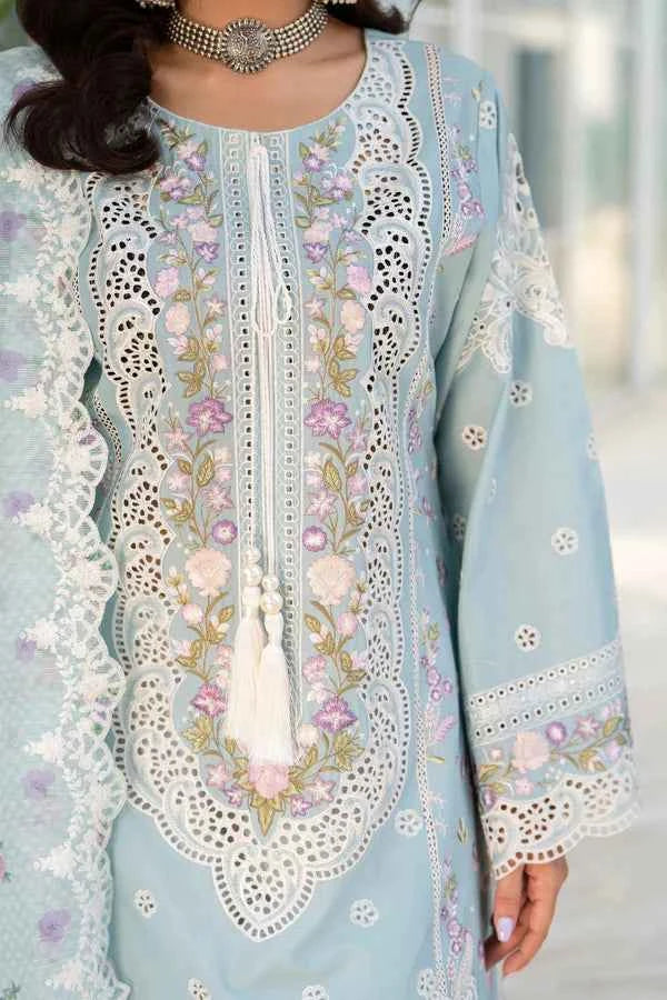 Karma Rang Ja dress In Frozen blue