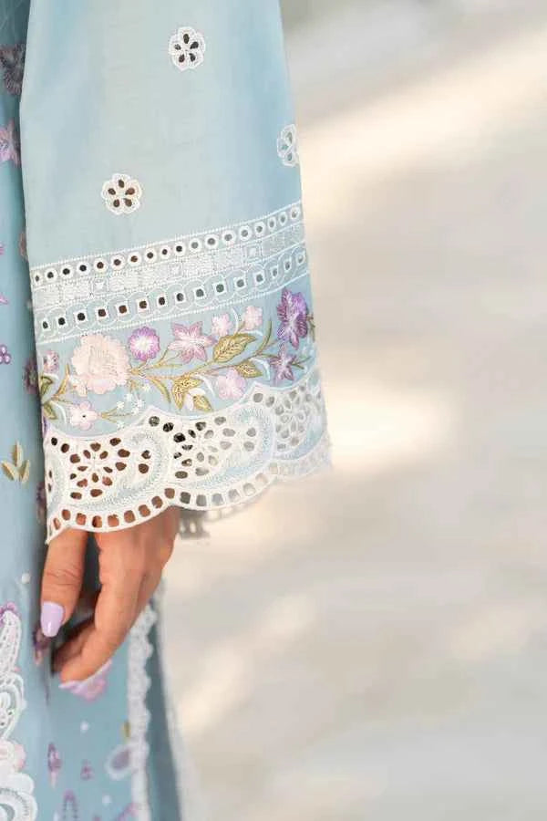 Karma Rang Ja dress In Frozen blue
