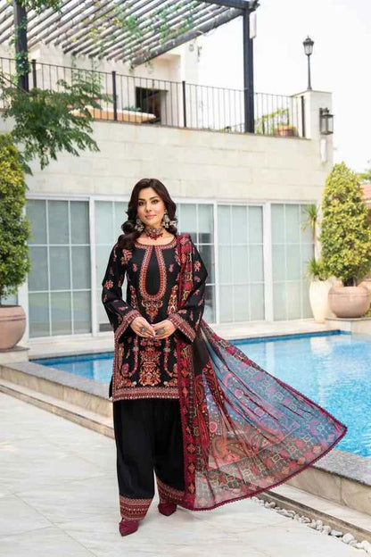Karma Rang Ja Dress In Deep Black