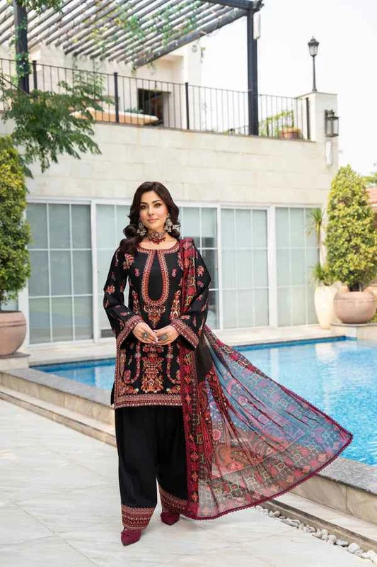 Karma Rang Ja Dress In Deep Black