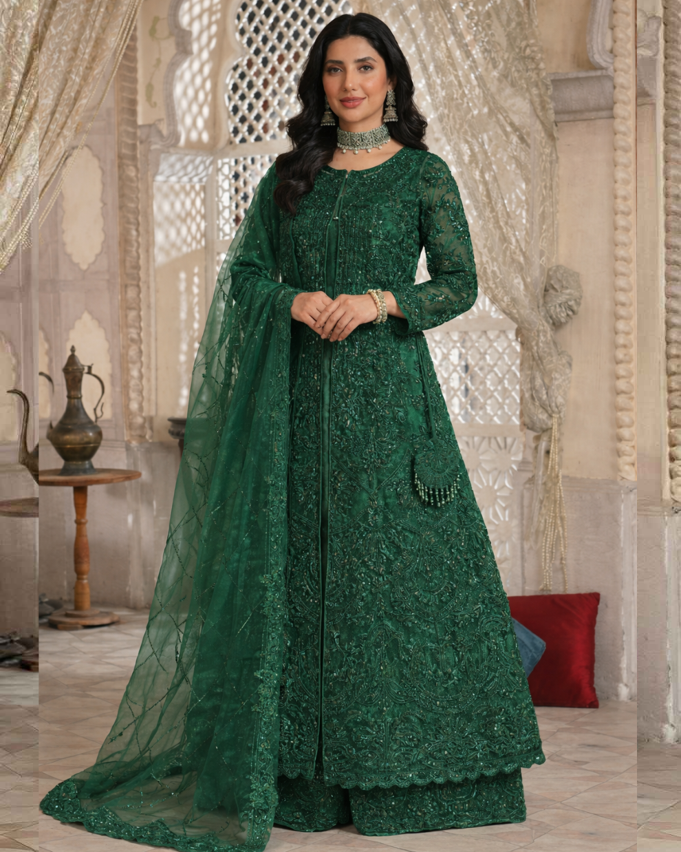 FG169 Gown Style maxi Green