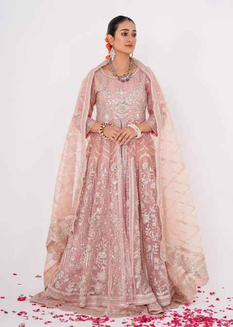 3 Piece Heavily Embroidered Wedding & Partywear Dress Collection 2025
