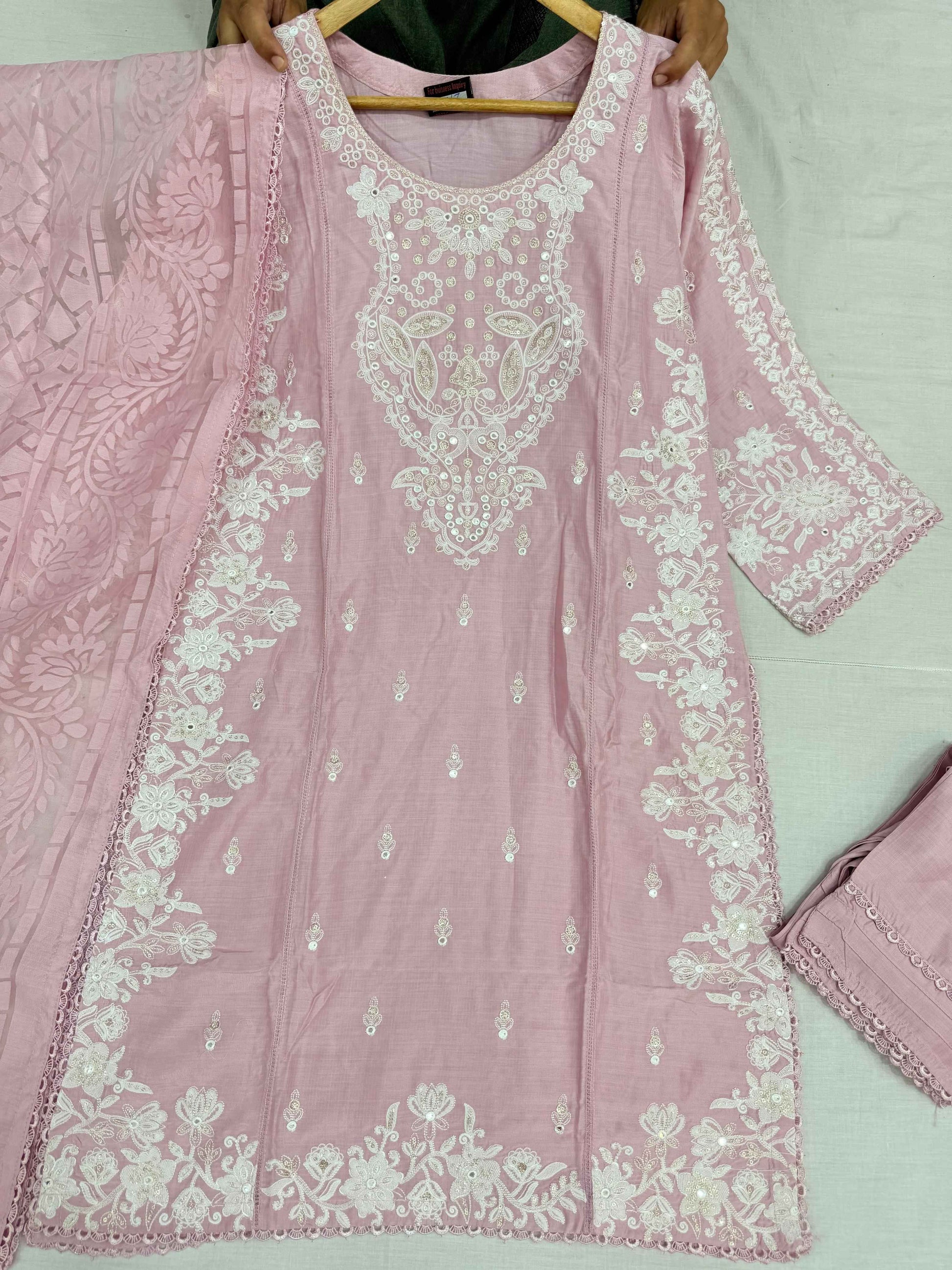 VISCOSE FABRIC Beautiful Casual Wear 3 Piece Dress Collection 2025