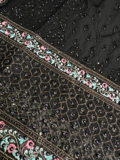 CHIFFON FABRIC Embroidered Shirt With Embroidered Dupatta Collection 2025