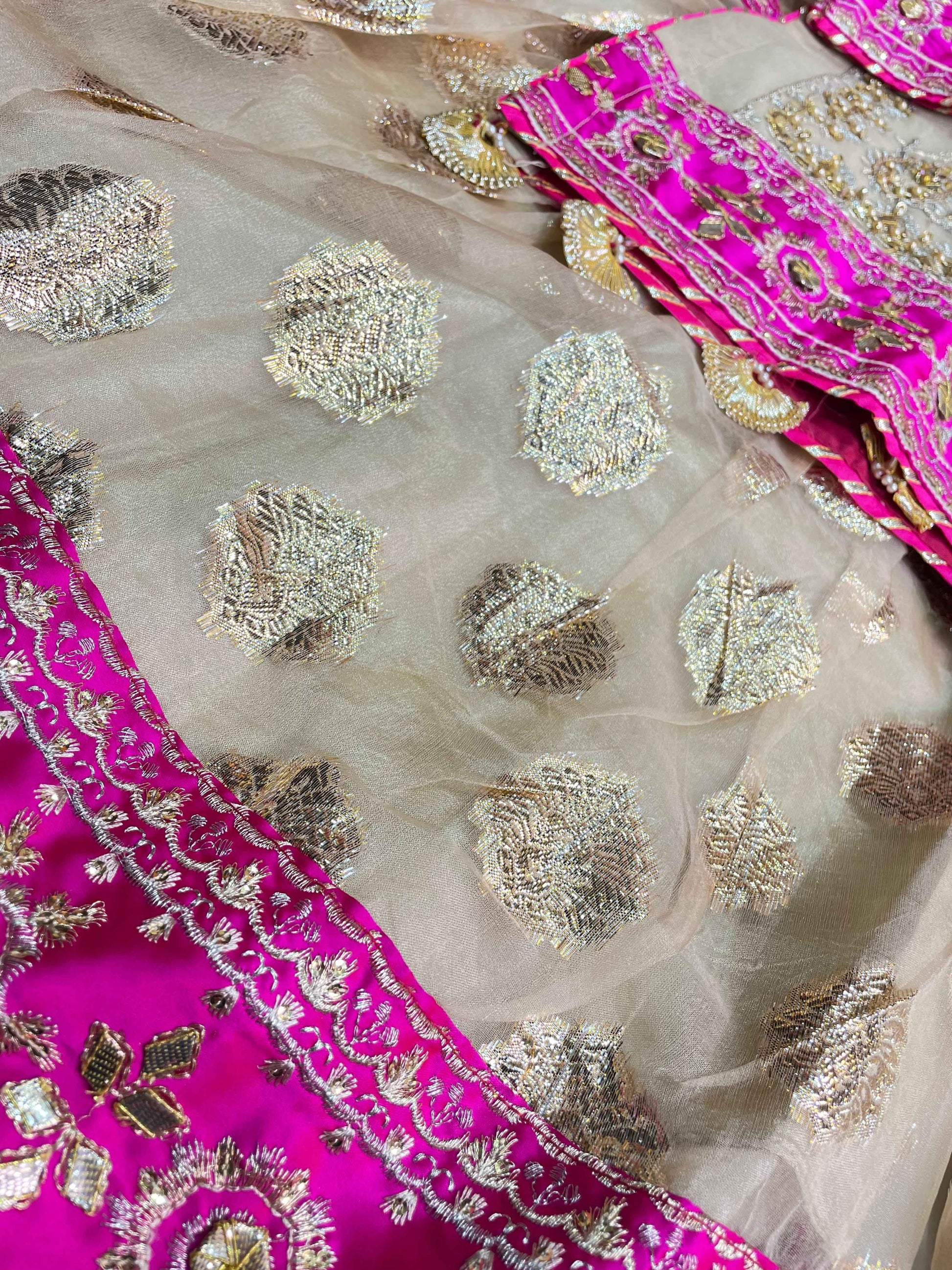 ORGANZA FABRIC 2-Piece Beautiful Embroidered Dress 2025