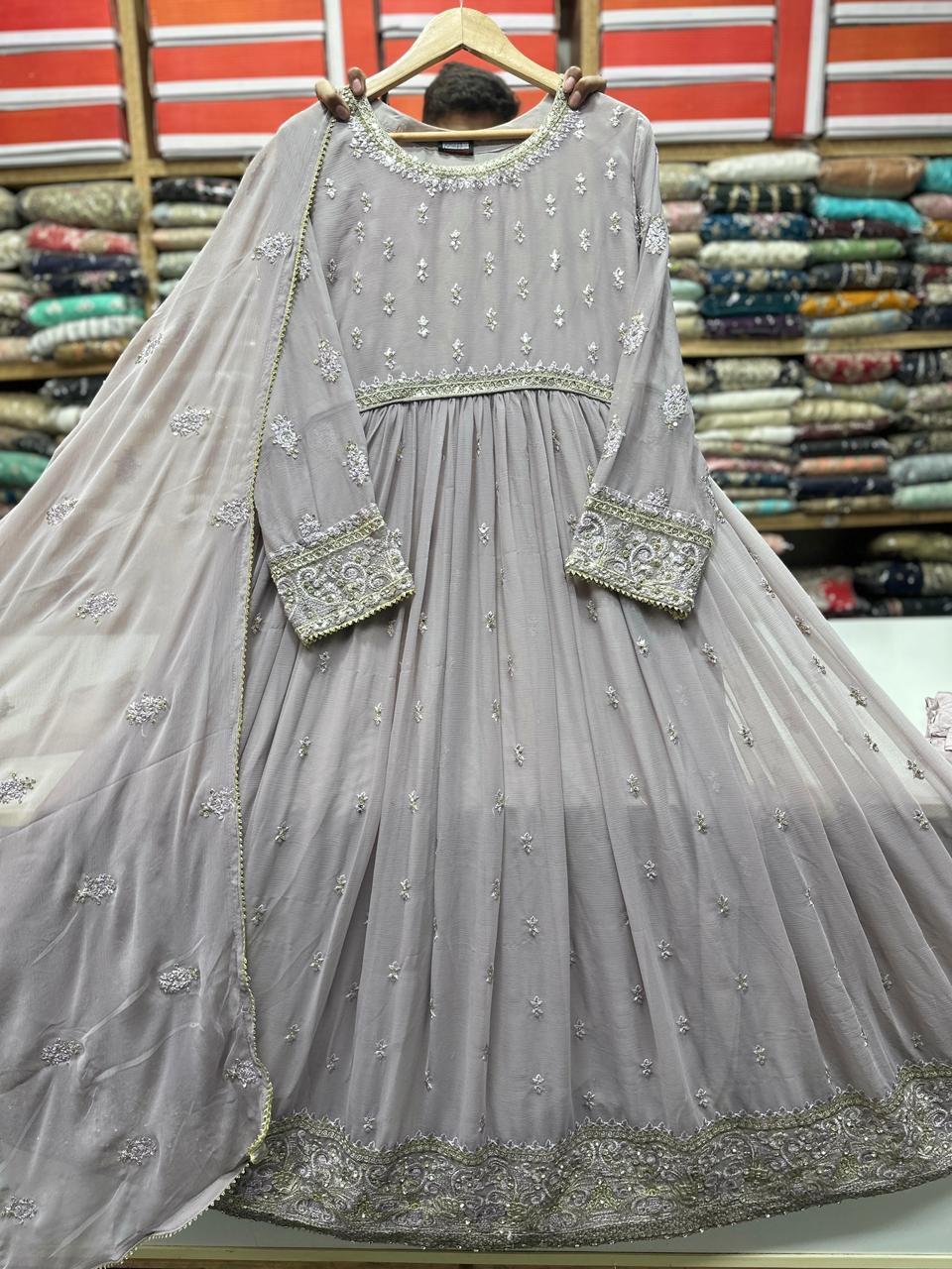 Chiffon Maxi Lilac