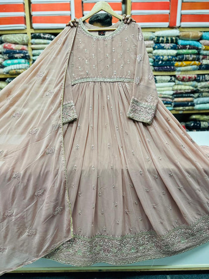 Chiffon Maxi Light Pink