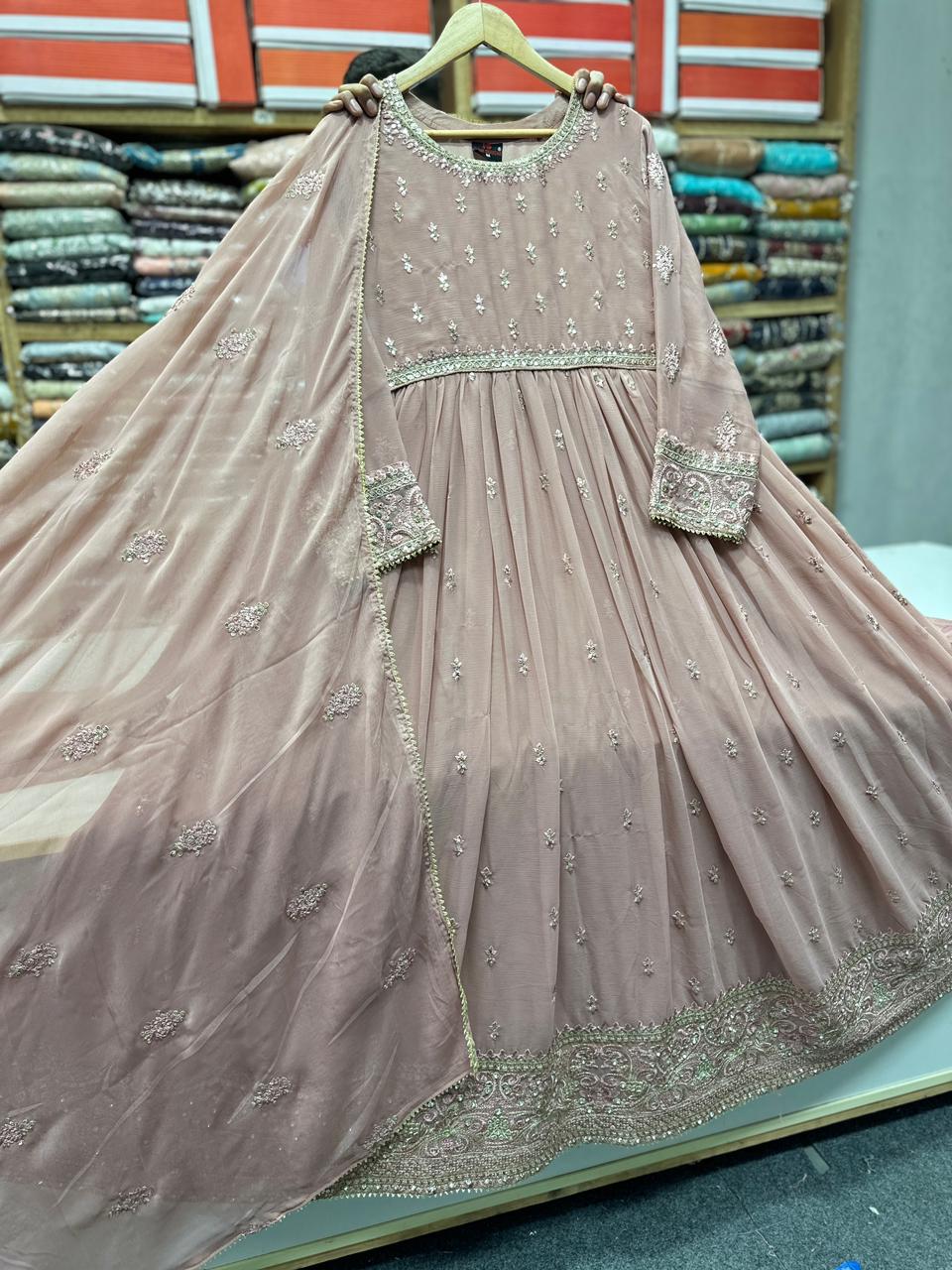 Chiffon Maxi Light Pink