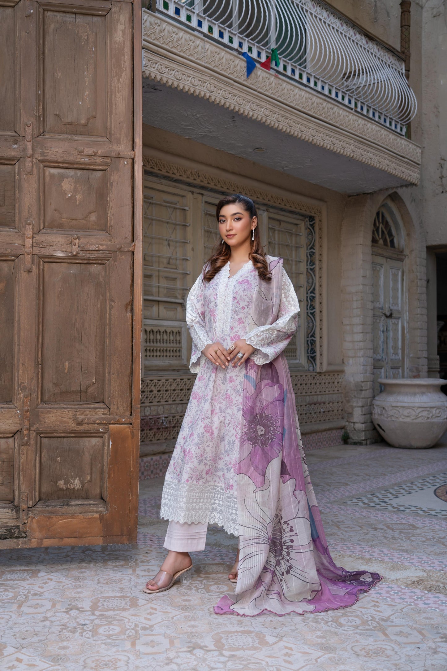 Munria Lawn Magenta