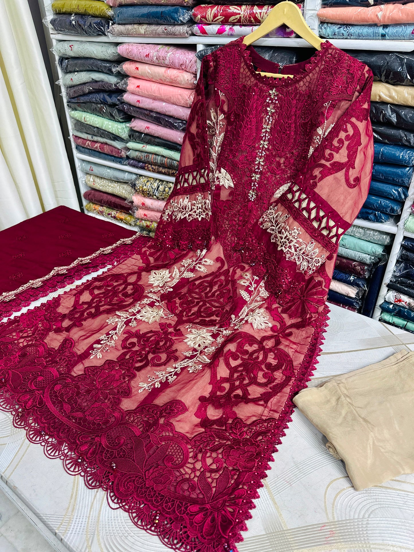 B1820 Maria B Maroon