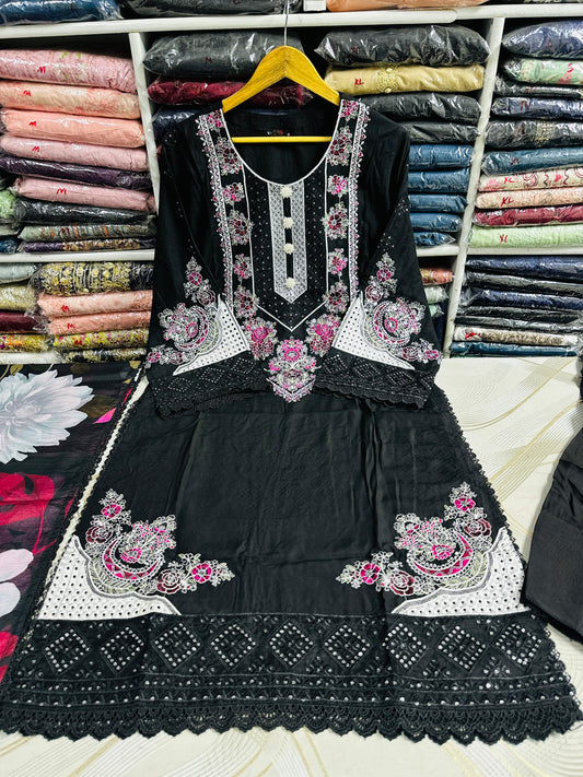 SG2637 Viscose Black