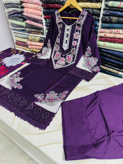 SG2637 Viscose Purple