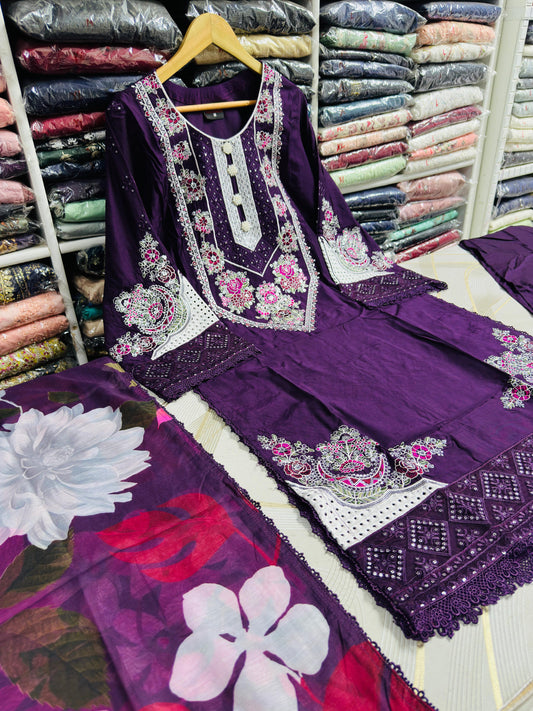 SG2637 Viscose Purple