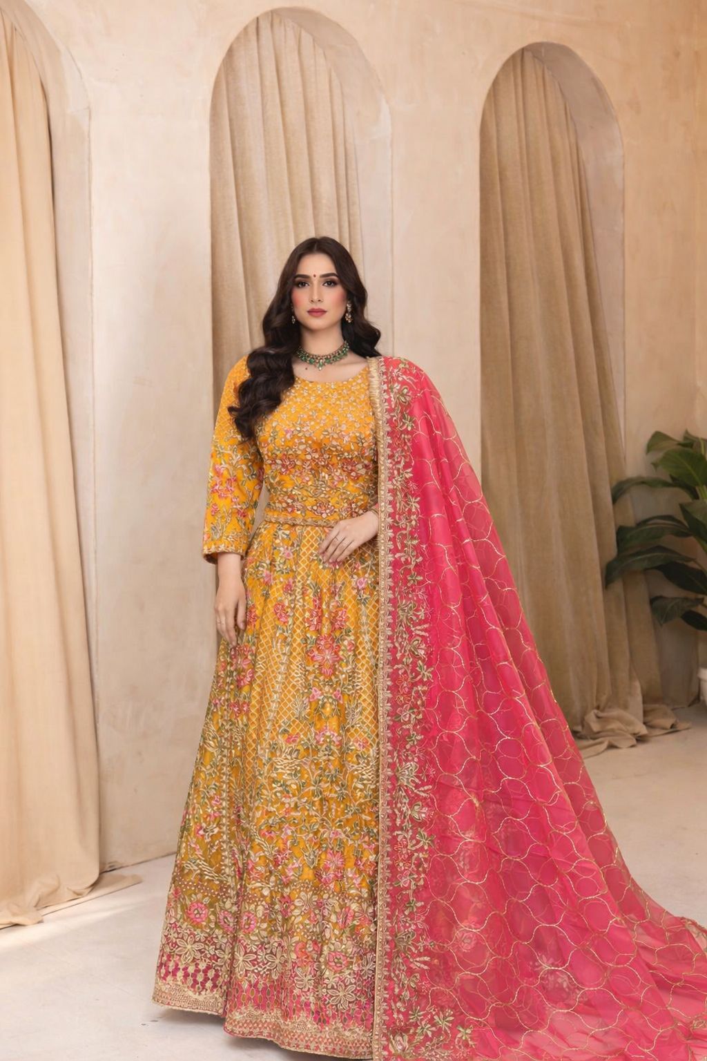 FG152 Lehnga Mehndi