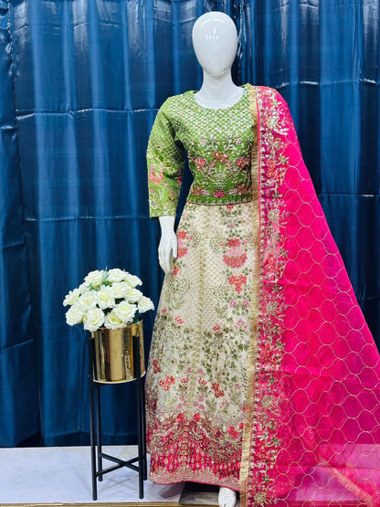 Zewar-e-Ishq FG 152 Mehndi White