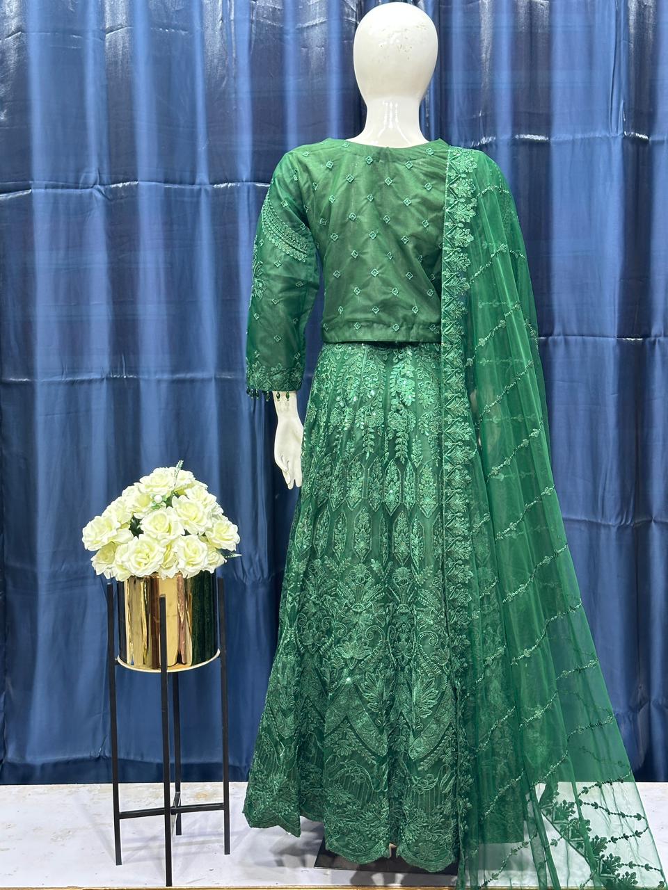 Beautiful Organza Lehenga Collection – Premium Formal Wear