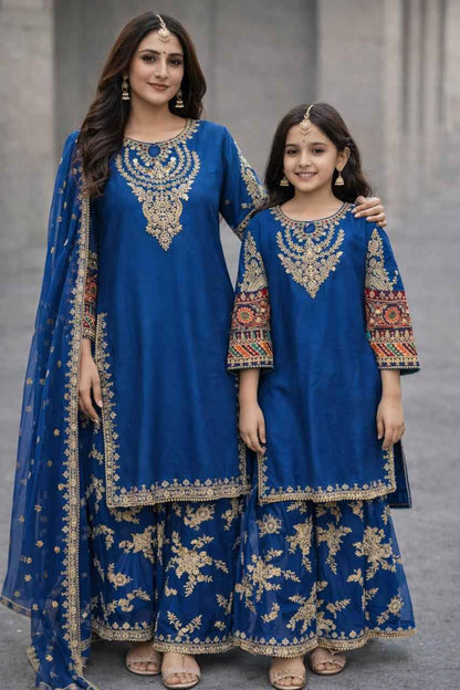 Chiffon Mother & Daughter Dress