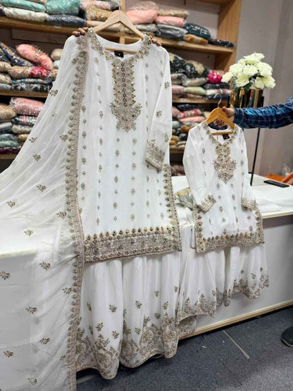 Chiffon Mother & Daughter Dress