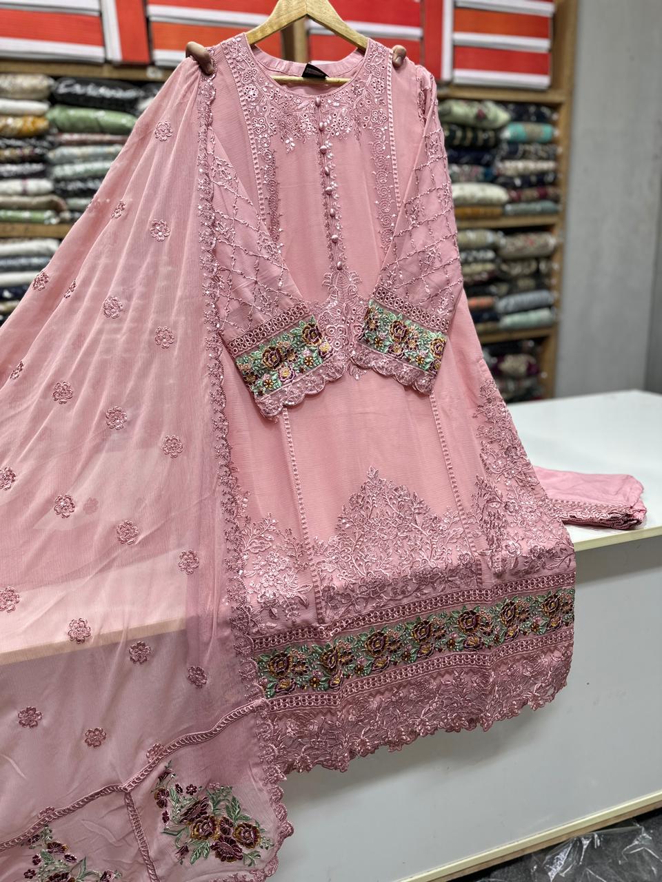 SG001 Chiffon Pink
