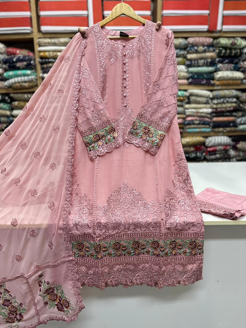 SG001 Chiffon Pink