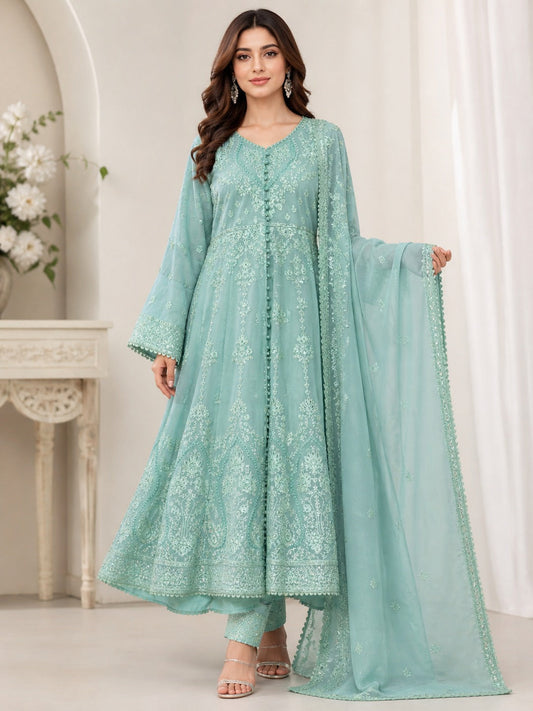 SG1497 Frock Chiffon Mint