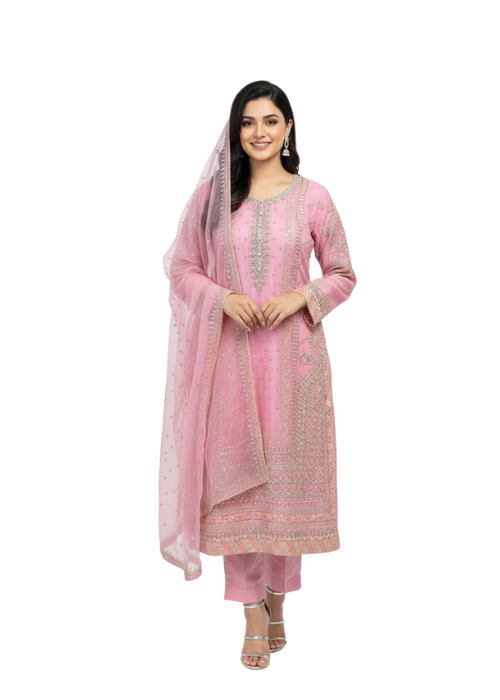 New Arrival Organza Fabric Elegent Artical For Wedding