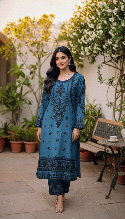 Viscose Stuff Winter Collection | Elegant Embroidered Winter Suits – All Sizes Available