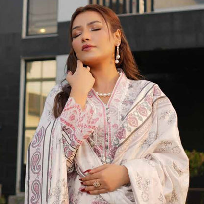 New Arrival Dhanak Collection | Elegant Patch & Boring Detailing