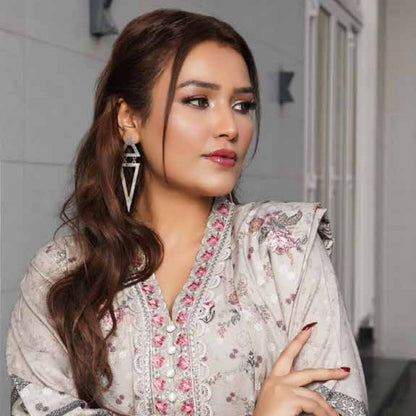 New Arrival Dhanak Collection | Elegant Patch & Boring Detailing